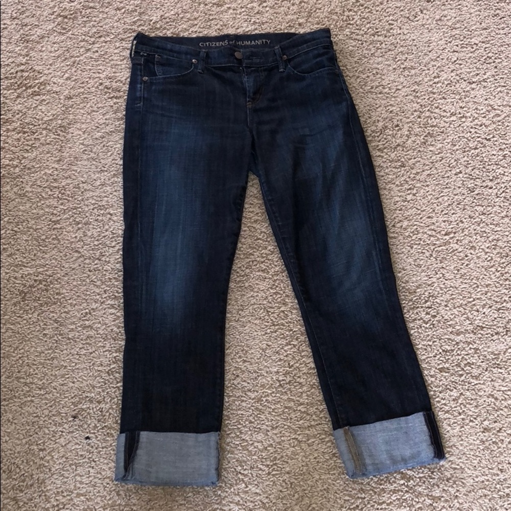 Citizens of humanity cropped jeans